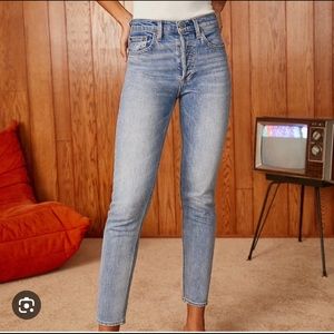 denim forum yoko high rise jeans size 26